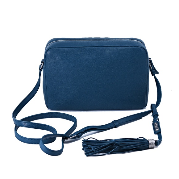 New Saint Laurent Monogram Lou Camera Leather Bag - Picture 3 of 8